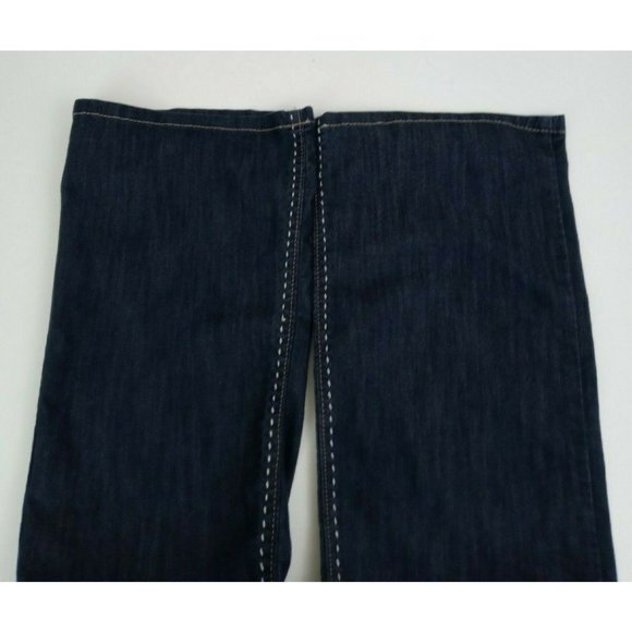Watch LA Women's Thick Stitched Jeans With Big Button Accents Size 3 - Picture 7 of 9